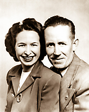 Claibe & Millie Emanuel, 25 Nov 1946
